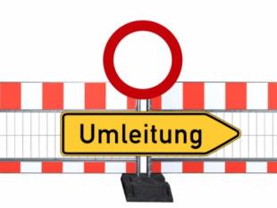 Verkehrssperrung zwischen Meikirch und Uettligen