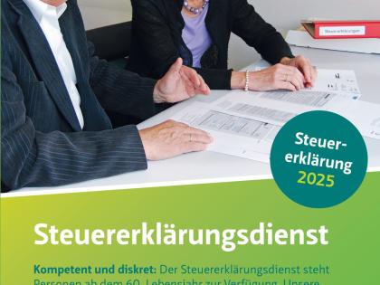 Steuererklärung leicht gemacht - Pro Senectute unterstützt